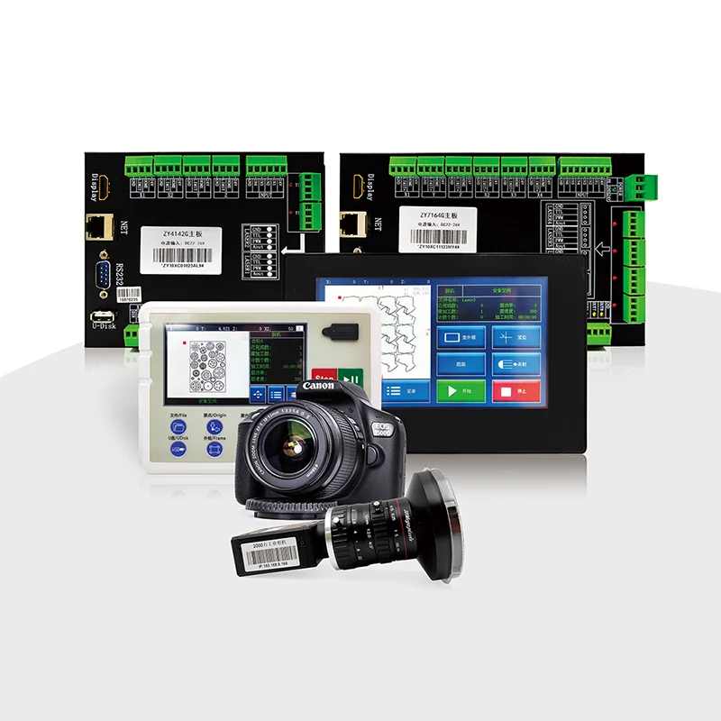 Tekstil için ZY7164G-2000 Panoramik Vizyon Lazer Kontrol Sistemi