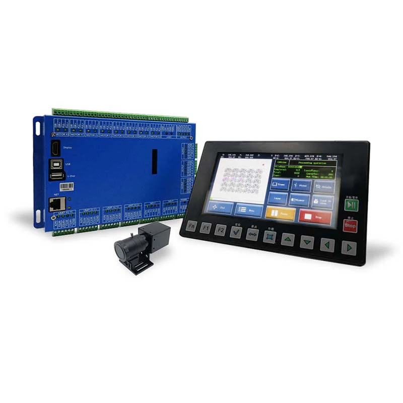 ZD712-130 CCD için görsel konumlandırma titreşim bıçağı kontrol sistemi