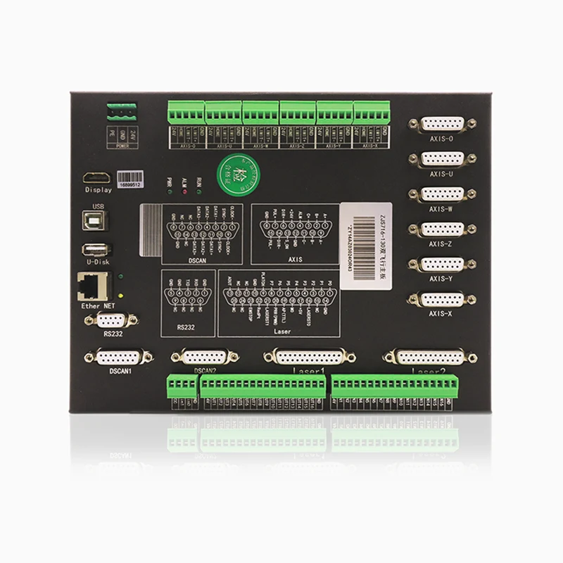 ZJS716-130 Galvanometre Çift Uçuş Görüşü Lazer Kontrol Kartı 3C Film