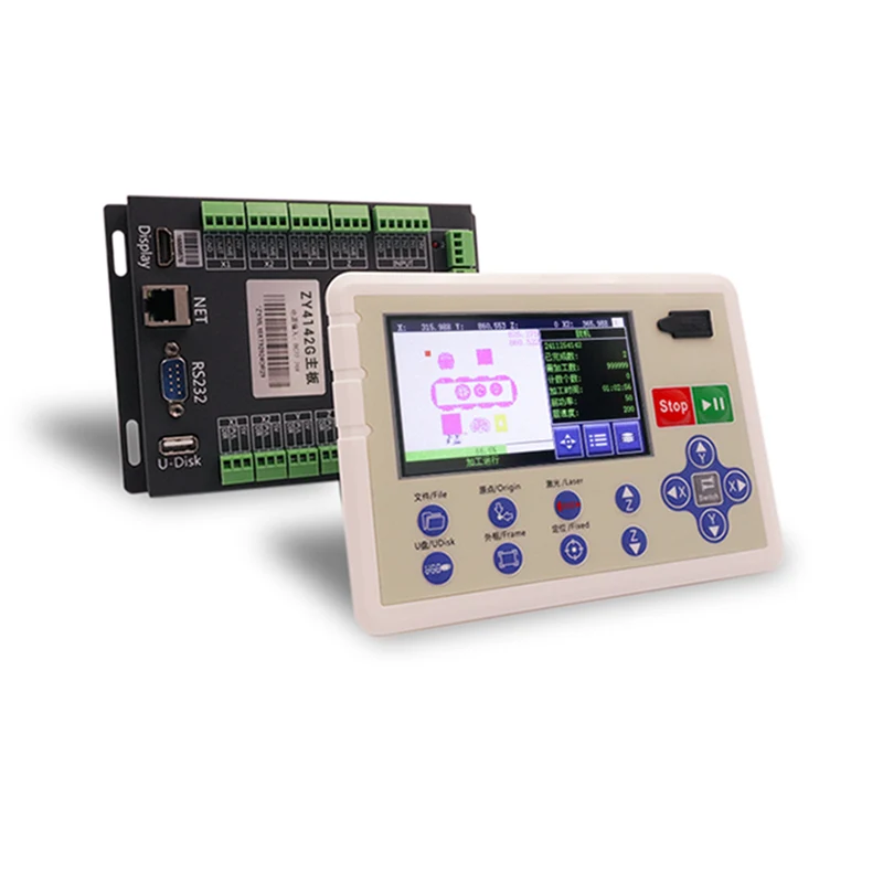 Tekstil için ZY4142G Lazer Kesme ve Gravür Kontrol Kartı